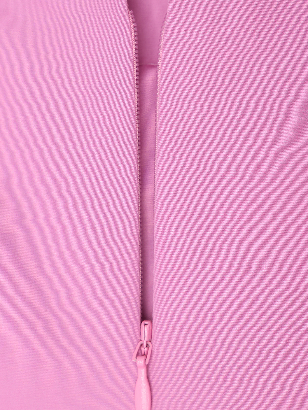 Платье из хлопка свободного кроя Nina Ricci  –  Деталь  – Цвет:  Розовый