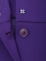 Юбка на высокой талии из шерсти с накладными карманами Alberta Ferretti  –  Деталь1