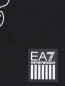 Шапка мелкой вязки с принтом EA 7  –  Деталь