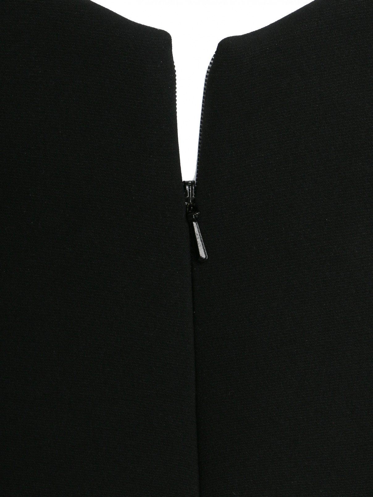 Платье-футляр с графическим узором и баской Peter Pilotto  –  Общий вид  – Цвет:  Узор
