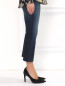 Укороченные джинсы из мягкого денима J Brand  –  Модель Верх-Низ2