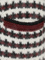 Удлиненный кардиган из  шерсти  с контрастным узором Moncler  –  Деталь