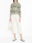 Однотонные джинсы из хлопка Max Mara  –  МодельОбщийВид