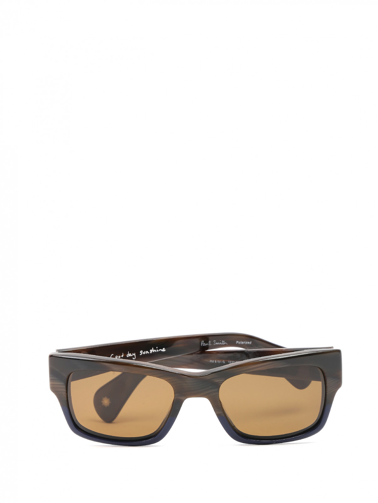 Солнцезащитные очки в пластиковой оправе с узором Paul Smith  –  Общий вид  – Цвет:  Узор