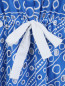 Платье-макси из хлопка без рукавов Moschino Boutique  –  Деталь