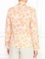 Блуза с цветочным узором, декорированная пайетками и стеклярусом Weekend Max Mara  –  Модель Верх-Низ1