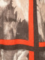 Джемпер из шелка хлопка и кашемира с абстрактным узором Marina Rinaldi  –  Деталь