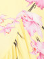 Платье из вискозы с цветочным узором N21  –  Деталь