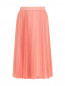 Плиссированная юбка-миди на резинке Max&Co  –  Общий вид