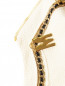 Укороченный жакет из шерсти декорированный цепями Moschino Couture  –  Деталь1