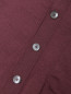 Кардиган из шелка и хлопка с короткими рукавами Piacenza Cashmere  –  Деталь1