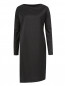 Платье прямого кроя из шерсти с накладным карманом Jean Paul Gaultier  –  Общий вид