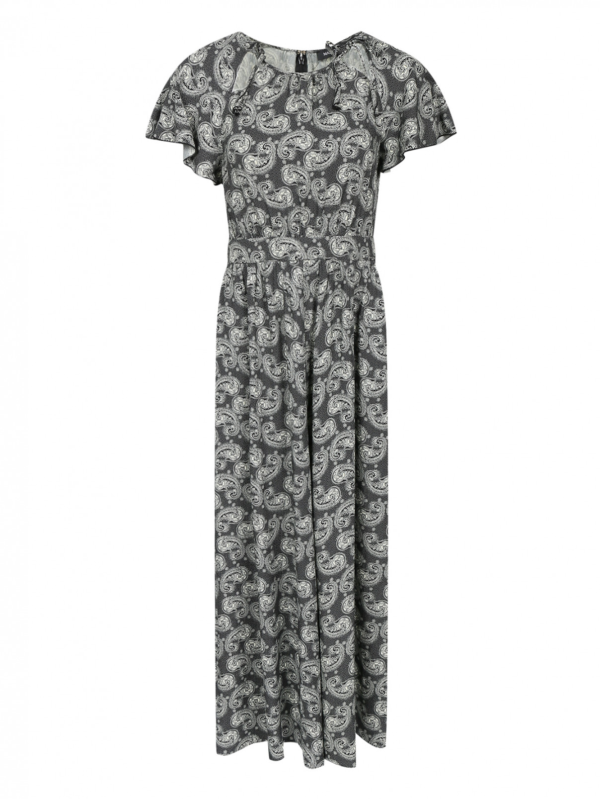 Платье с узором "пейсли" Max&Co  –  Общий вид  – Цвет:  Узор