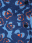 Блуза свободного кроя с цветочным узором Jil Sander Navy  –  Деталь1