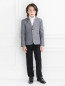 Пиджак с трикотажной спинкой Gaultier Junior  –  Модель Общий вид