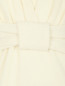 Удлиненный джемпер из шерсти и кашемира свободного кроя Moschino  –  Деталь