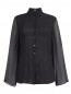 Блуза из прозрачного шелка Jean Paul Gaultier  –  Общий вид