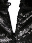 Платье в пайетках со сборкой на талии Philosophy di Lorenzo Serafini  –  Деталь1