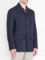 Пиджак из льна с накладными карманами LARDINI  –  МодельВерхНиз