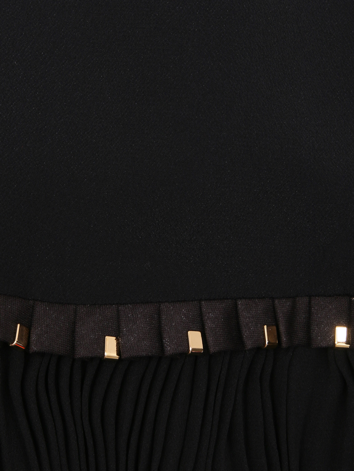 Платье на запах с декором Cavalli class  –  Деталь  – Цвет:  Черный