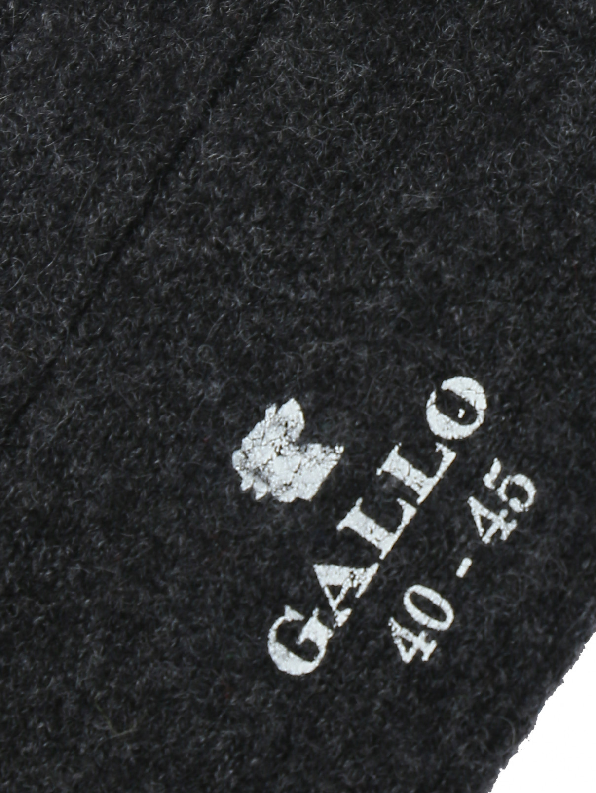 Носки из кашемира однотонные Gallo  –  Деталь1  – Цвет:  Черный