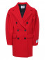 Двубортное пальто с рукавом-фонарик MSGM  –  Общий вид