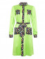 Платье из шелка с накладными карманами Moschino Cheap&Chic  –  Общий вид