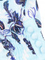 Платье из шелка с цветочным узором Saloni  –  Деталь