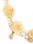 Ожерелье из искусственного жемчуга с декором "розы" Евгения Линович  –  Деталь1