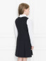 Платье из шерсти с юбкой плиссэ Dal Lago  –  Модель Верх-Низ1