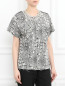 Рубашка из хлопка с узором "клетка" Forte Dei Marmi Couture  –  Модель Верх-Низ
