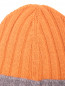 Комбинированная шапка из кашемира Gran Sasso  –  Деталь1