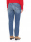 Укороченные джинсы с потертостями Marina Rinaldi  –  МодельВерхНиз1