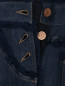 Прямые джинсы  с высокой посадкой и бахромой See by Chloe  –  Деталь1