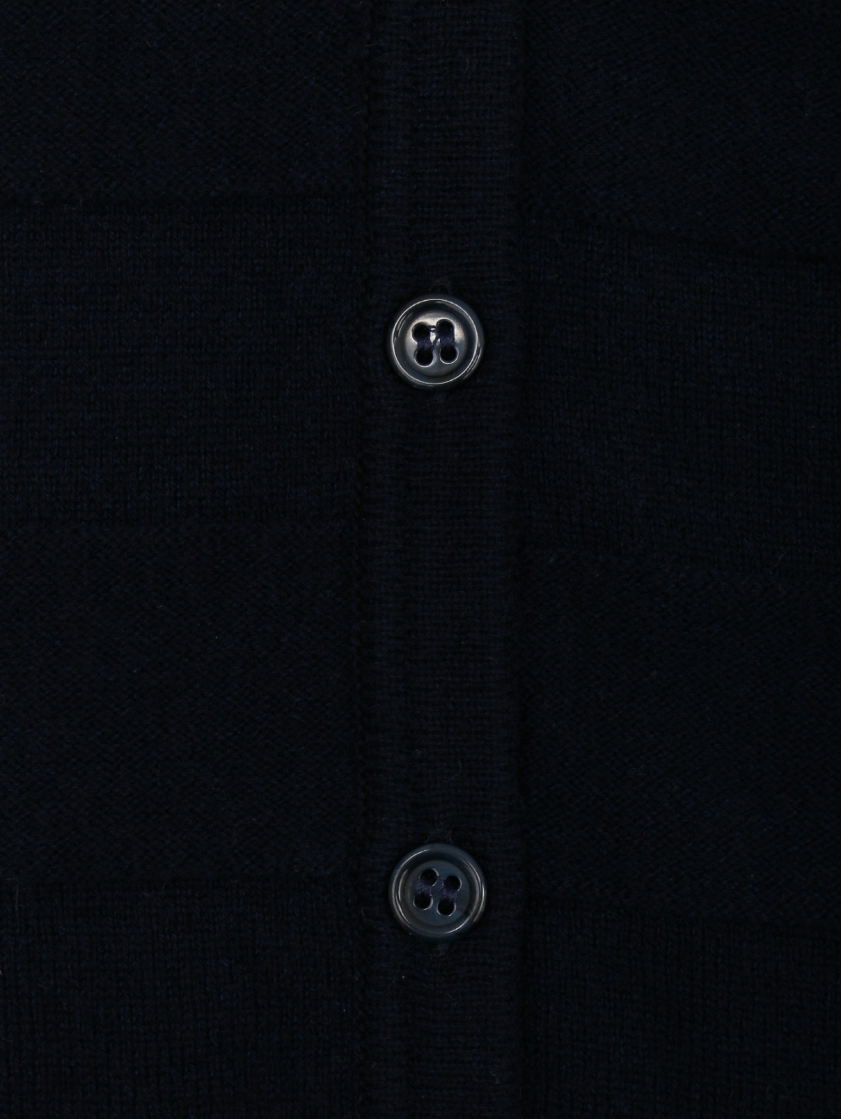 Кардиган из шерсти и кашемира с бантиками Aletta Couture  –  Деталь  – Цвет:  Синий