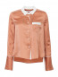 Блуза из шелка с накладными карманами Equipment  –  Общий вид