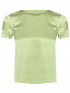 Блуза однотонная из шелка Max&Co  –  Общий вид