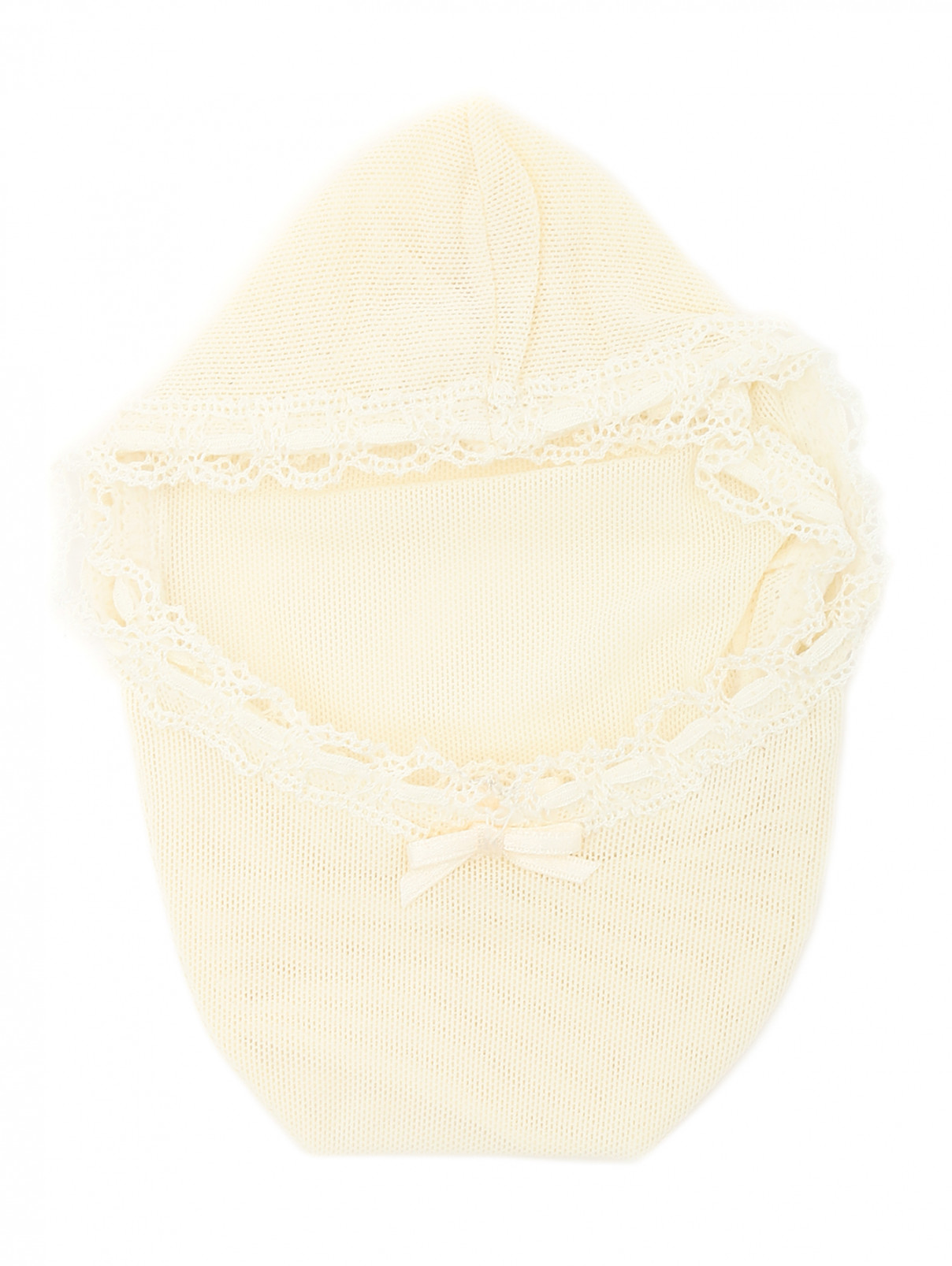 Носки с кружевной отделкой Story Loris  –  Общий вид  – Цвет:  Белый
