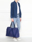 Объемная сумка из текстиля Weekend Max Mara  –  МодельОбщийВид