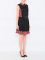 Платье из хлопка с контрастными вставками Love Moschino  –  Модель Общий вид