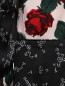 Блуза из шелка с цветочным принтом Equipment  –  Деталь
