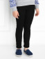 Трикотажные брюки на резинке Simonetta  –  МодельВерхНиз