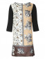 Платье из шелка с цветочным узором Antonio Marras  –  Общий вид
