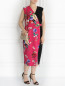 Платье-футляр с цветочным узором Marina Rinaldi  –  Модель Общий вид