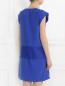 Платье-мини свободного кроя с драпировкой Armani Collezioni  –  Модель Верх-Низ1