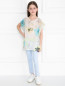 Блуза с цветочным узором La Perla  –  МодельОбщийВид