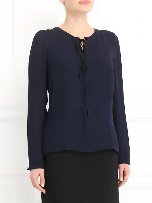 Блуза из шелка Barbara Bui - Модель Верх-Низ
