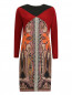 Платье из шелка с узором Etro  –  Общий вид