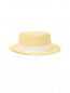 Соломенная шляпа с лентой Il Gufo  –  Общий вид