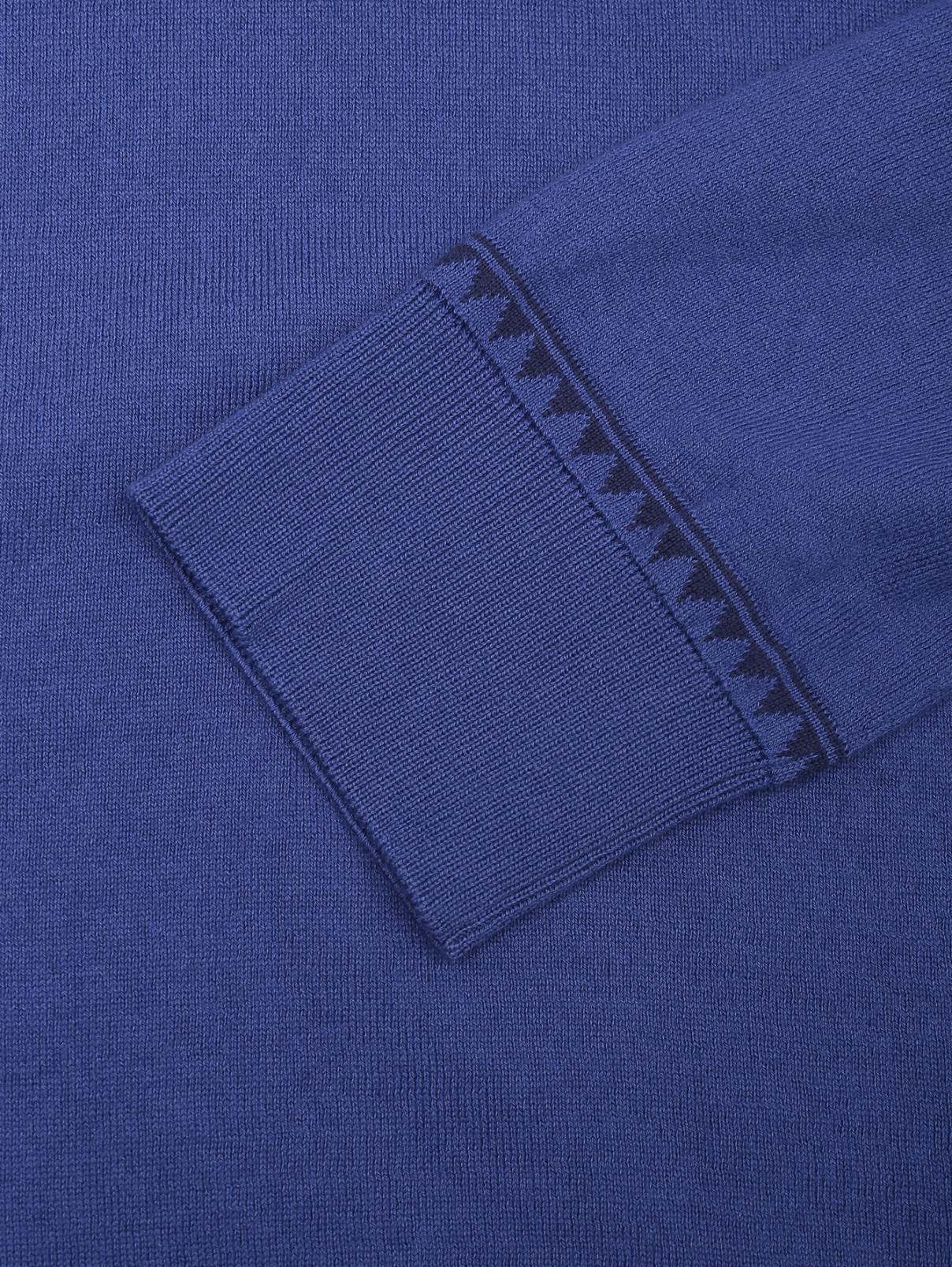 Джемпер из хлопка Etro  –  Деталь1  – Цвет:  Синий